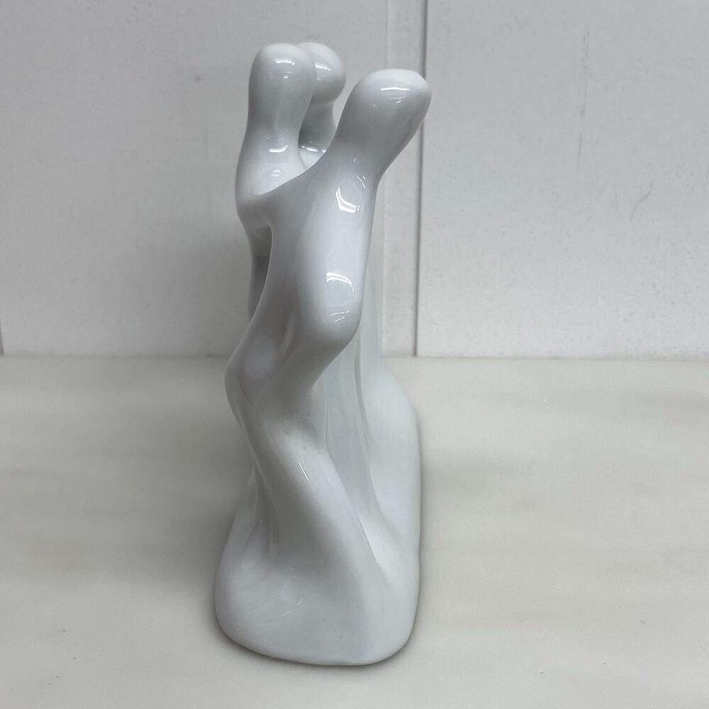 Vintage Naaman Fine Porcelain Abstract Figure Made in Israel Mid Century - Picture 8 of 9